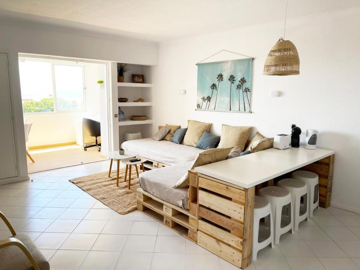 Panoramic Seaview - 2 Bedroom, Main Ave, 15 Min Walk Beach, Workspace Albufeira Exterior foto