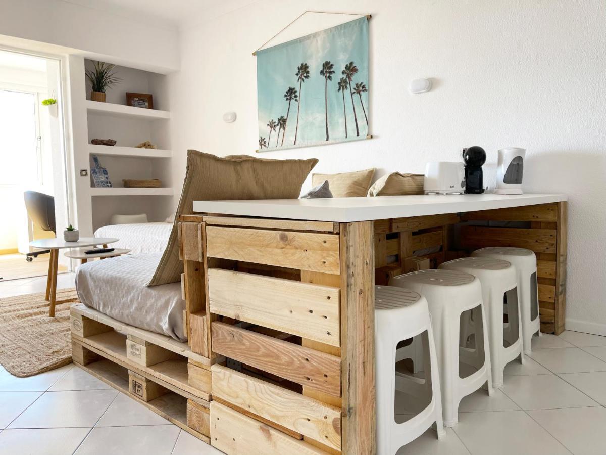 Panoramic Seaview - 2 Bedroom, Main Ave, 15 Min Walk Beach, Workspace Albufeira Exterior foto